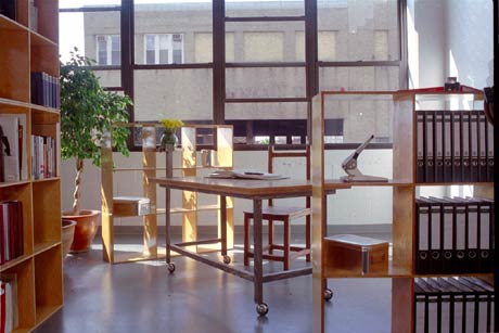 furniture, Chelsea office, design, fabrication Susan Woods Studio